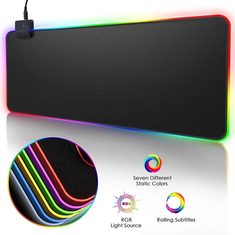 RGB Gaming Mouse Pad Large Mouse Pad